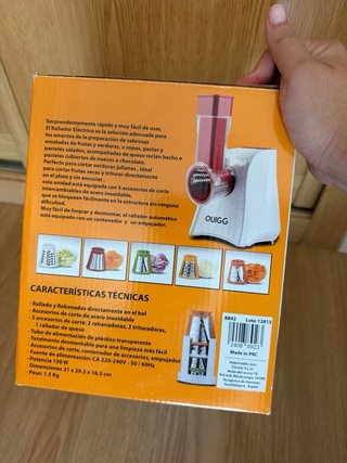 Rallador automático Quigg