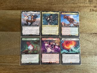 Lote Cartas Magic Final Fantasy VII Arte Extendido