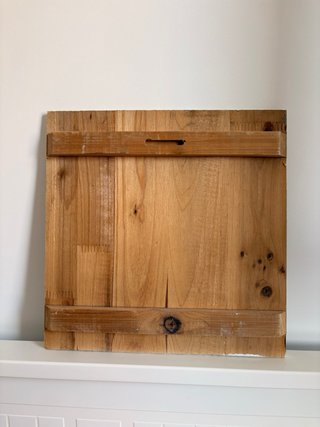 Cuadro de madera decorativo