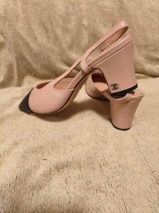 Scarpe slingback bicolore n.38 Tacco da 7cm!