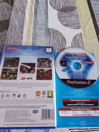 PES 2012 PS2 Konami Fútbol