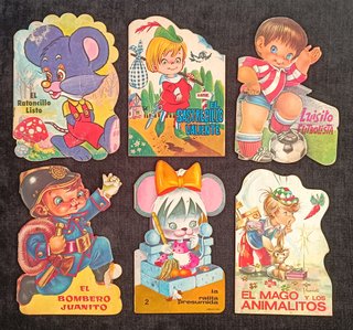 27 CUENTOS INFANTILES TROQUELADOS AÑOS 60-70-80