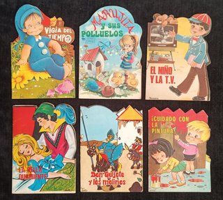27 CUENTOS INFANTILES TROQUELADOS AÑOS 60-70-80