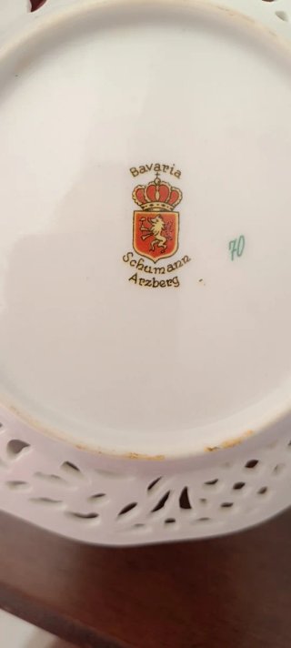 Piatto decorativo con veliero