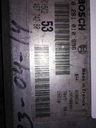 1342712 9646774280 centralita motor citroen xsara