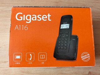 Teléfono Inalámbrico Gigaset A116 Negro