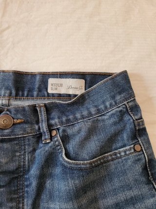 SVENDO OFFERTA Jeans Denim Blu Uomo slim come nuov