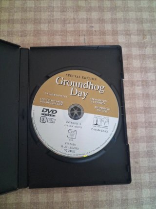 DVD Groundhog Day (Atrapado en el tiempo)