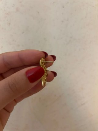 Orecchini Vintage Donna Ala Dorata