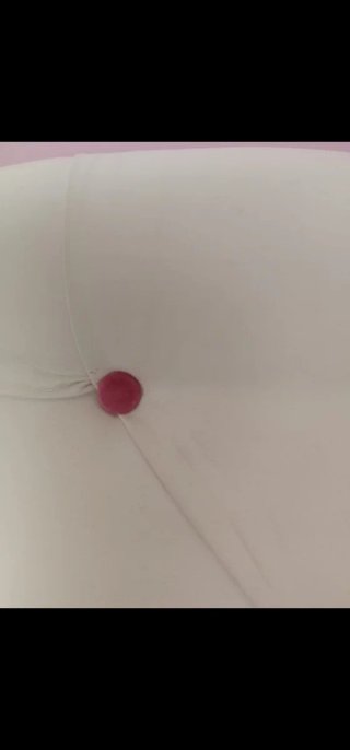 Cabecero Polipiel Cama 90cm Blanco/Rosa