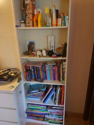 Librería Blanca Ikea