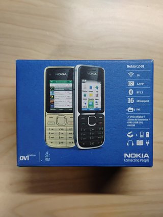 Nokia C2-01 Nero 3G con scatola