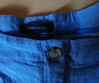Cortefiel Vaqueros Cortos Azules