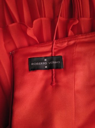 Vestido rojo Roberto Verino