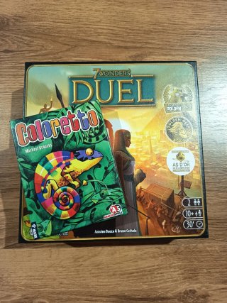 7 Wonders Duel + Coloretto