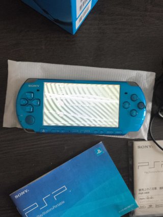 PSP-3000 Carnival Colors Vibrant Blue