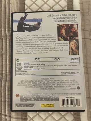 DVD Dos Viejos Gruñones Comedia