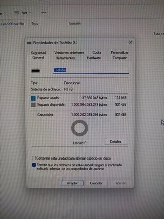 Disco Duro Externo 1TB Toshiba