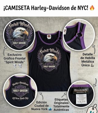 Harley-Davidson Camiseta sin mangas Spirit