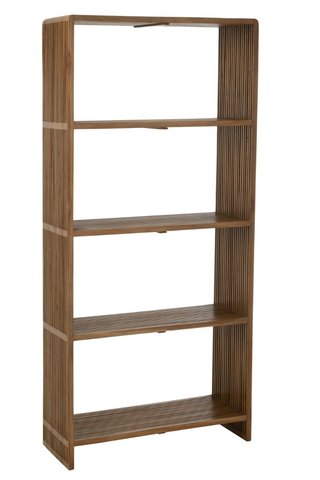 Estantería Madera Teca 4 Niveles de J-Line