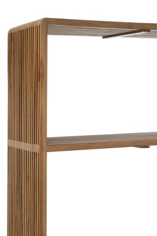 Estantería Madera Teca 4 Niveles de J-Line