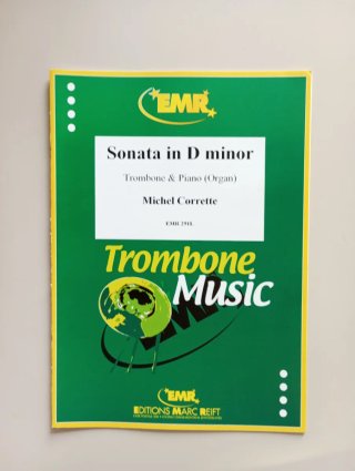 Partitura Trombón y Piano - Michel Corrette