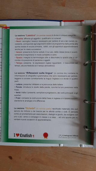 I love English,  volumi 1 e 2.