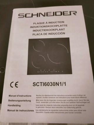 Placa de inducción Schneider