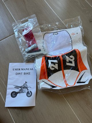 Mini Moto Cross 49cc Naranja