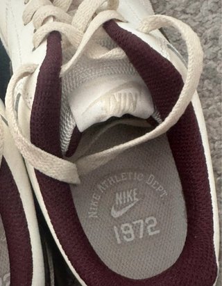 Zapatillas Nike Blancas y Marrones