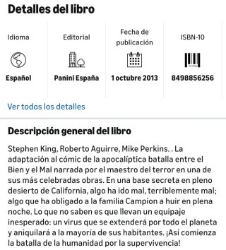 STEPHEN KING LOTE DE 5 NOVELAS+ 1 CÓMIC
