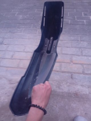 Guardabarros negro