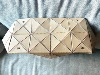 Bolso Origami Piel Purificación García Beige