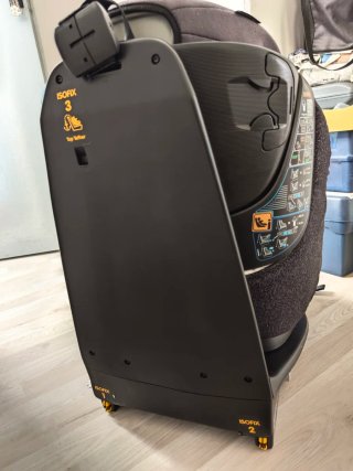 Silla de coche giratoria para bebé