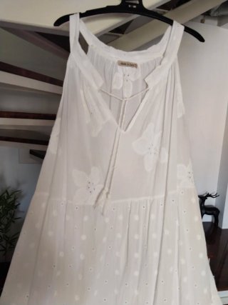 Vestido blanco ibicenco