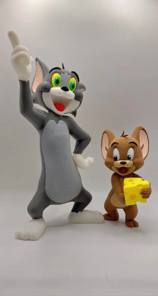 Figuras Tom y Jerry coleccionables