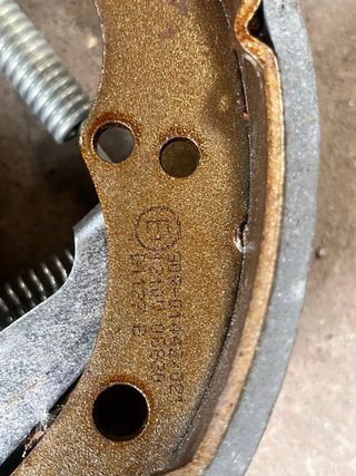 Zapatas de freno Brembo Ibiza 6k2