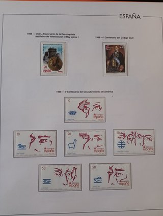 Colección Sellos Juan Carlos I (1984-1988)