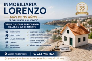 Vendo o alquilo su propiedad en Tenerife Sur