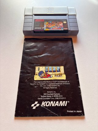 The Legend of Mystical Ninja SNES NTSC