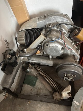 Motor Bocolo V55, motor hecho entero, funcionando