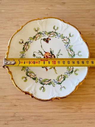 Plato antiguo de porcelana Limoges France