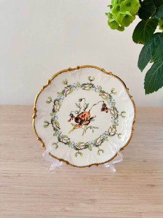 Plato antiguo de porcelana Limoges France