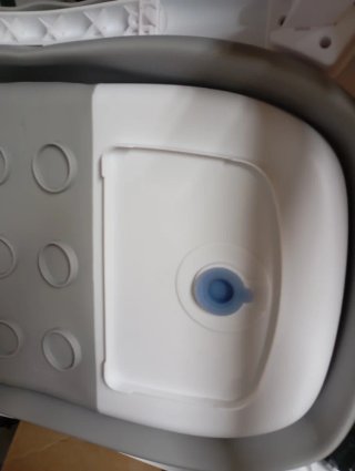 Bañera Bebé Plegable,con termómetro