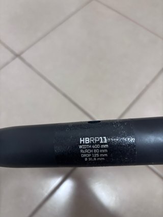 Manillar OC Carbono 40cm