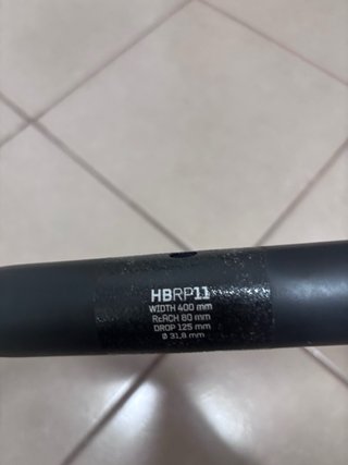 Manillar OC Carbono 40cm