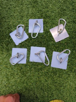 Chapas de anclaje inoxidable y aluminio