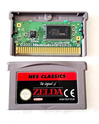 The Legend of Zelda NES Classics GBA PAL