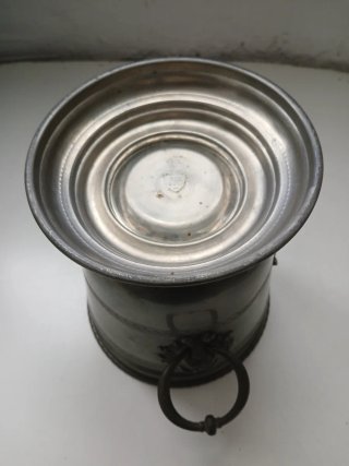Secchiello per ghiaccio o champagne in peltro
