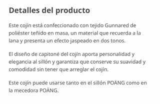 Sillón IKEA Poäng giratorio + cojín